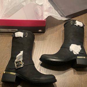 Vince Camuto Women's Windy Moto Boots - Black